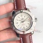 Perfect Replica Breitling Colt Automatic Brown Leather Strap Mens Watch